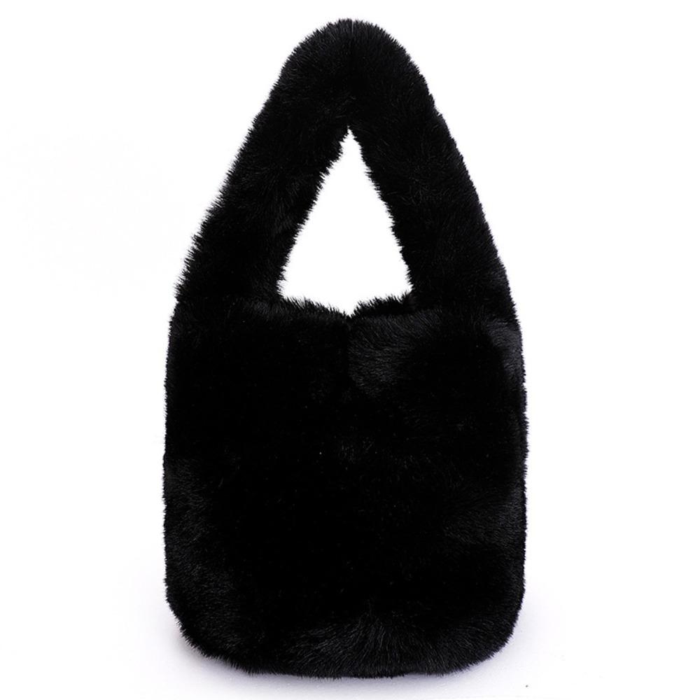 Versatile Portable Handbag Fluffy Mini Size Fur Handbag Soft Solid Color Imitation Rabbit Fur Bucket Bag for Women чёрный
Versatile Portable Handbag Fluffy Mini Size Fur Handbag Soft Solid Color Imitation Rabbit Fur Bucket Bag for Women чёрный