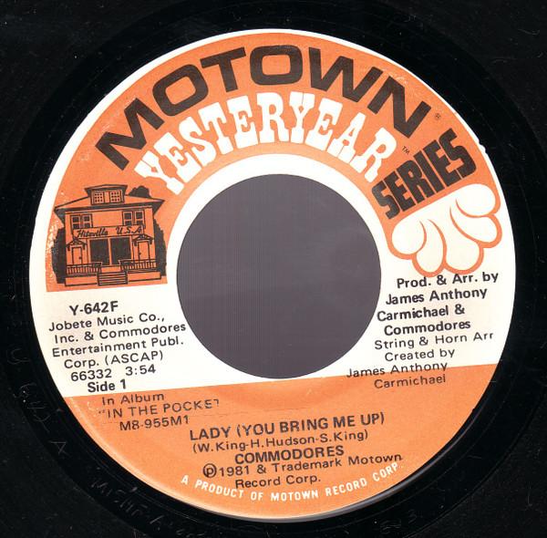 7inch Record COMMODORES - Lady (You Bring Me Up) / Jesus Is L Y642F Motown US Soul/Funk Used
7inch Record COMMODORES - Lady (You Bring Me Up) / Jesus Is L Y642F Motown US Soul/Funk Used