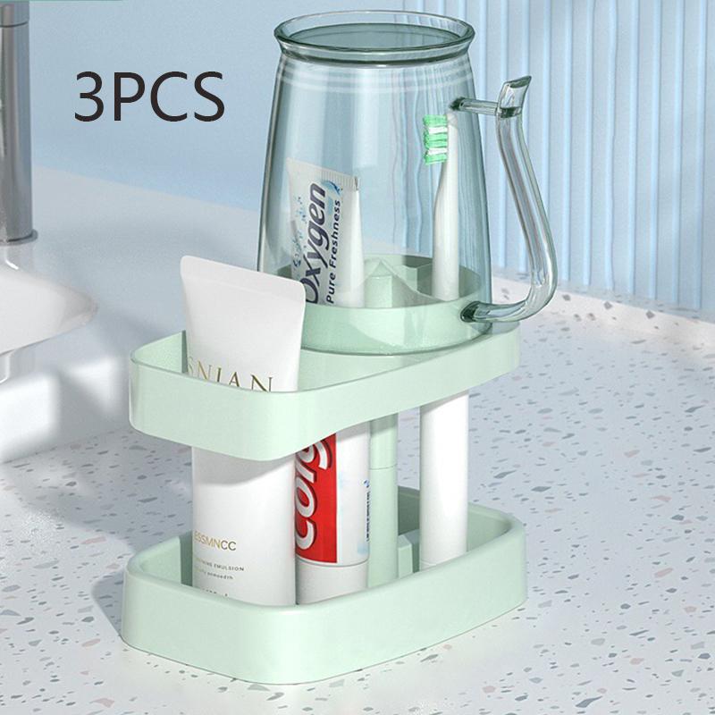 Space Saving Toothbrush Holder with Cup Self-supporting No Need for Power Suitable for Home Dormitory and School Use зелений
Space Saving Toothbrush Holder with Cup Self-supporting No Need for Power Suitable for Home Dormitory and School Use зелений
