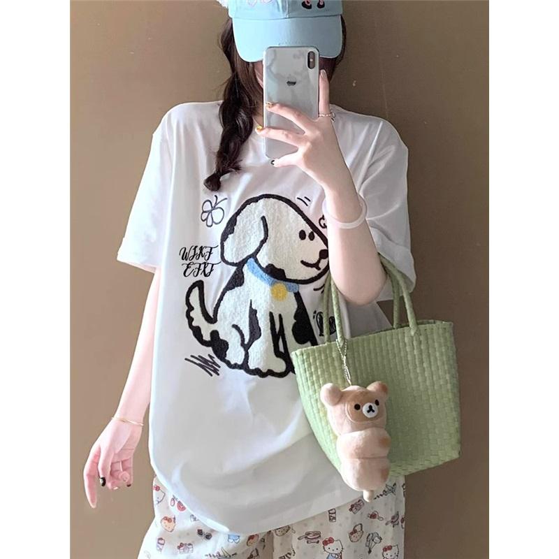 Retro Graffiti Puppy Graphic T-Shirt Funny Animal Print Tee Streetwear Casual Top M белый
Retro Graffiti Puppy Graphic T-Shirt Funny Animal Print Tee Streetwear Casual Top M белый