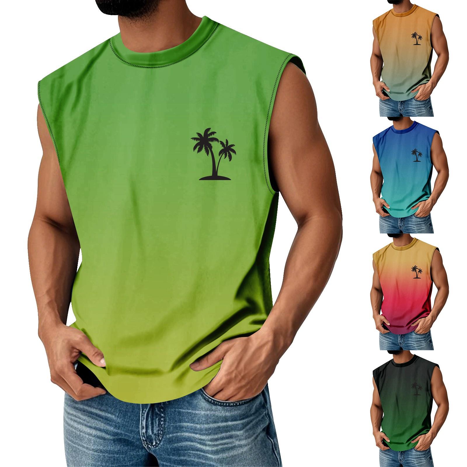 Men s Summer Round Neck Gradient Sports Casual Sleeveless Vest L синій
Men s Summer Round Neck Gradient Sports Casual Sleeveless Vest L синій
