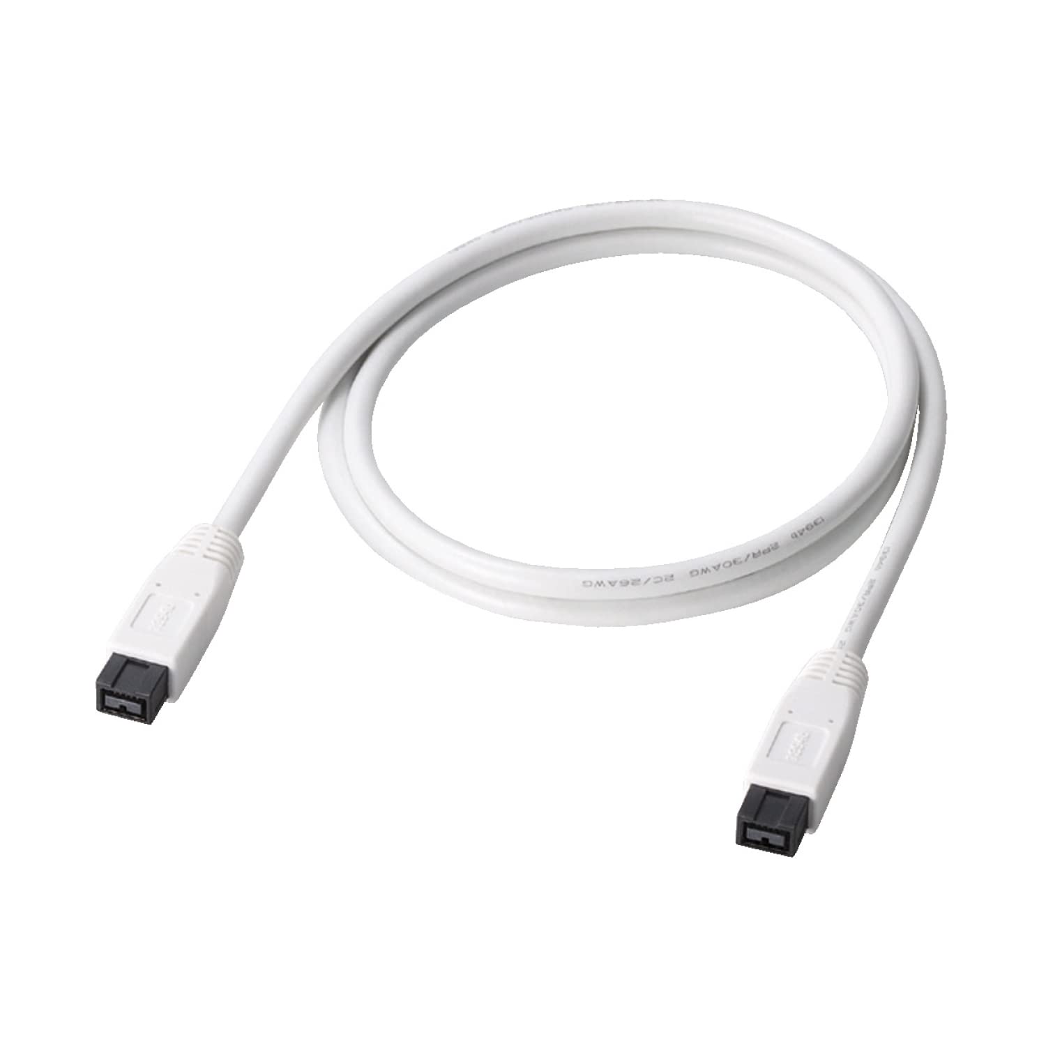 ELECOM FireWire Cable 9pin to 1m (IEEE1394b 9pin) IE-991WH 
ELECOM FireWire Cable 9pin to 1m (IEEE1394b 9pin) IE-991WH