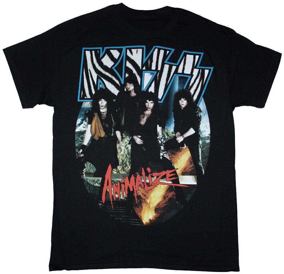 Рубашка Animalize 1984 KI Band, черная винтажная популярная футболка унисекс
Рубашка Animalize 1984 KI Band, черная винтажная популярная футболка унисекс