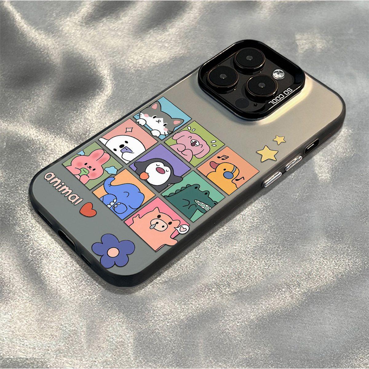 Premium Luxury Light Phone Case for Apple 17 Pro Max, iPhone 16 Plus, and iPhone 15 with Durable Grid Design & Animal Pattern for Couples 17 Promax
Premium Luxury Light Phone Case for Apple 17 Pro Max, iPhone 16 Plus, and iPhone 15 with Durable Grid Design & Animal Pattern for Couples 17 Promax