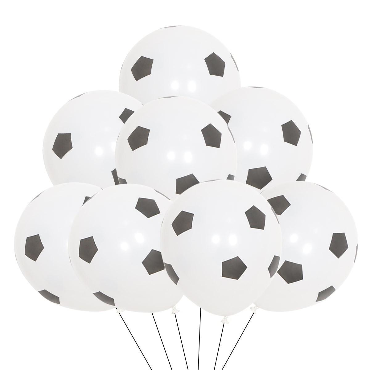 Круглые латексные шары 12 дюймов с футбольным рисунком - Украшения для вечеринок и композиции на день рождения
Круглые латексные шары 12 дюймов с футбольным рисунком - Украшения для вечеринок и композиции на день рождения