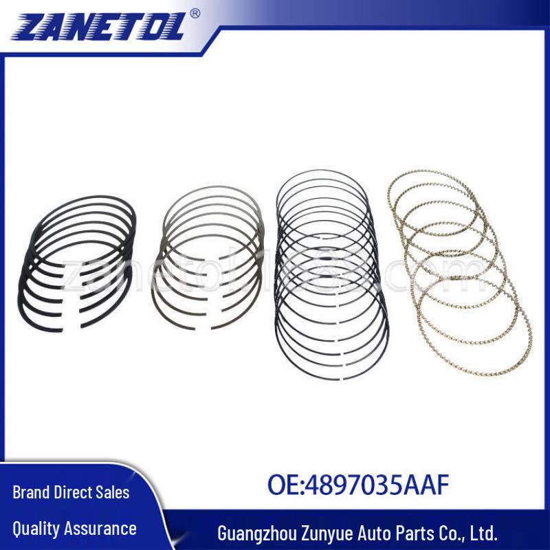 Compatible Piston Ring +0.5 for Wrangler 3.8 & 300C 3.5 (2003-2011) 4897035AAF
Compatible Piston Ring +0.5 for Wrangler 3.8 & 300C 3.5 (2003-2011) 4897035AAF