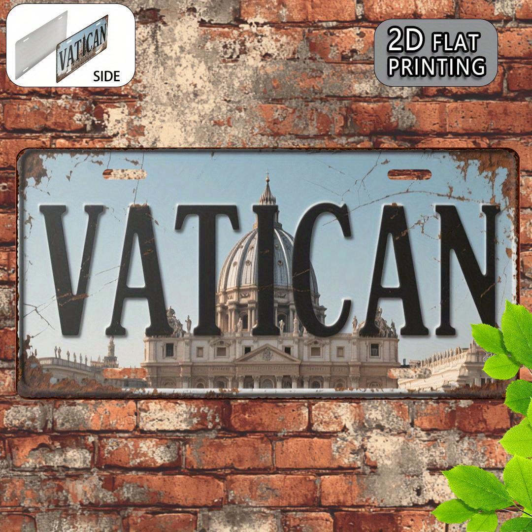 Vatican St Peters Basilica D Flat Aluminum Metal Tin Sign for Retro Travel Souvenir Wall Decor Bar Garage Man Cave 15x30cm(5.9x7.8inch)
Vatican St Peters Basilica D Flat Aluminum Metal Tin Sign for Retro Travel Souvenir Wall Decor Bar Garage Man Cave 15x30cm(5.9x7.8inch)