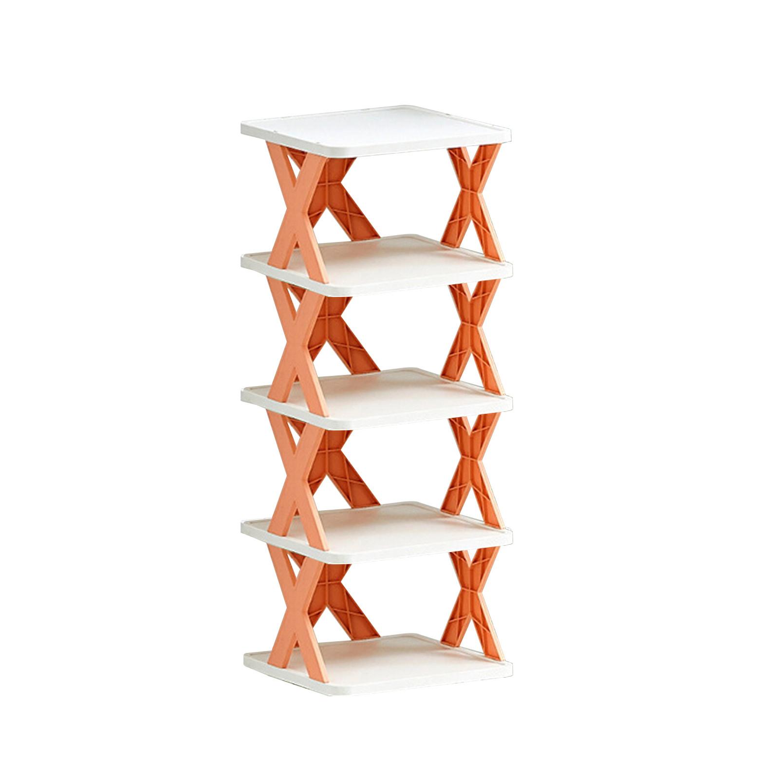5 Tier Detachable DIY Easy Storage Shoe Rack Organizer Adjustable Stackable Shelf Unit for Home Closet Bathroom Entryway One Size помаранчевий
5 Tier Detachable DIY Easy Storage Shoe Rack Organizer Adjustable Stackable Shelf Unit for Home Closet Bathroom Entryway One Size помаранчевий