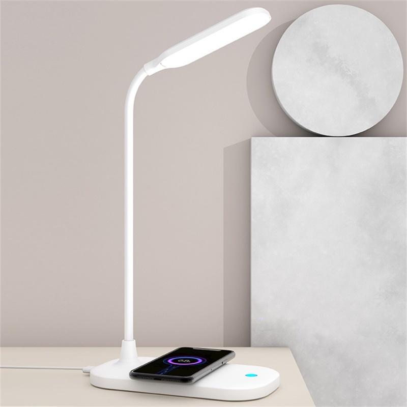Настольная лампа с беспроводным зарядным устройством Usb Dimmable Eye-careing Настольный светильник
Настольная лампа с беспроводным зарядным устройством Usb Dimmable Eye-careing Настольный светильник