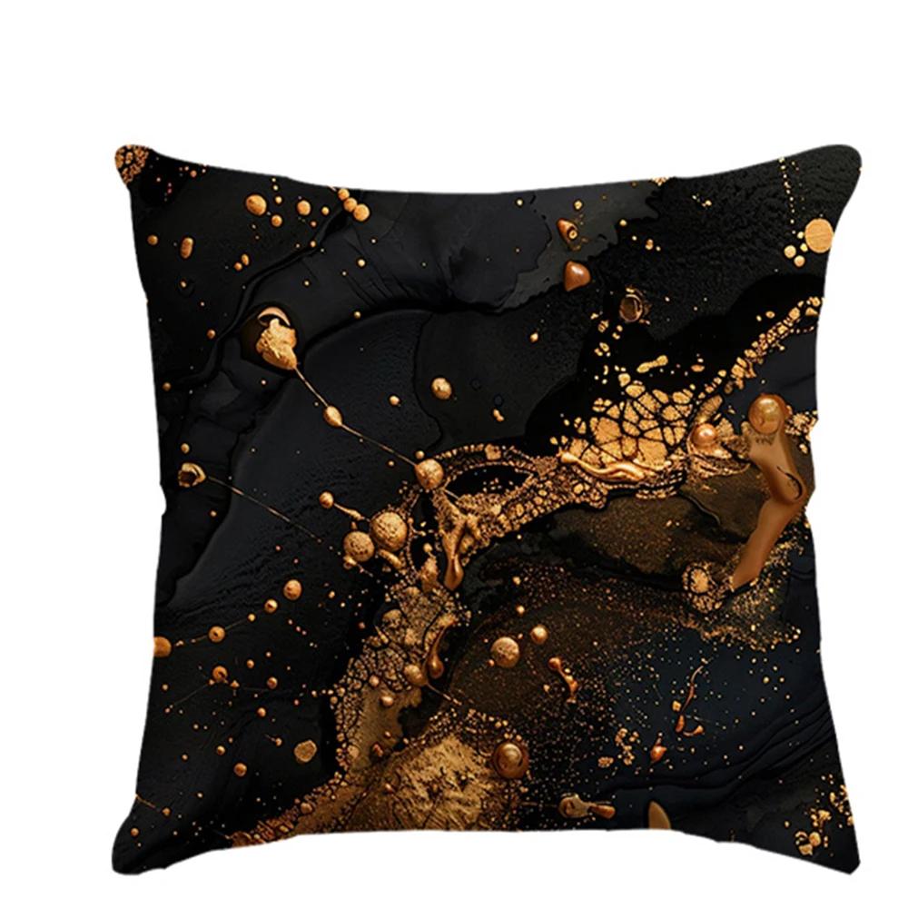 Gold marble pattern pillowcase, pillowcase ultra-soft polyester material living room sofa back car pillowcase decoration 45x45cm
Gold marble pattern pillowcase, pillowcase ultra-soft polyester material living room sofa back car pillowcase decoration 45x45cm