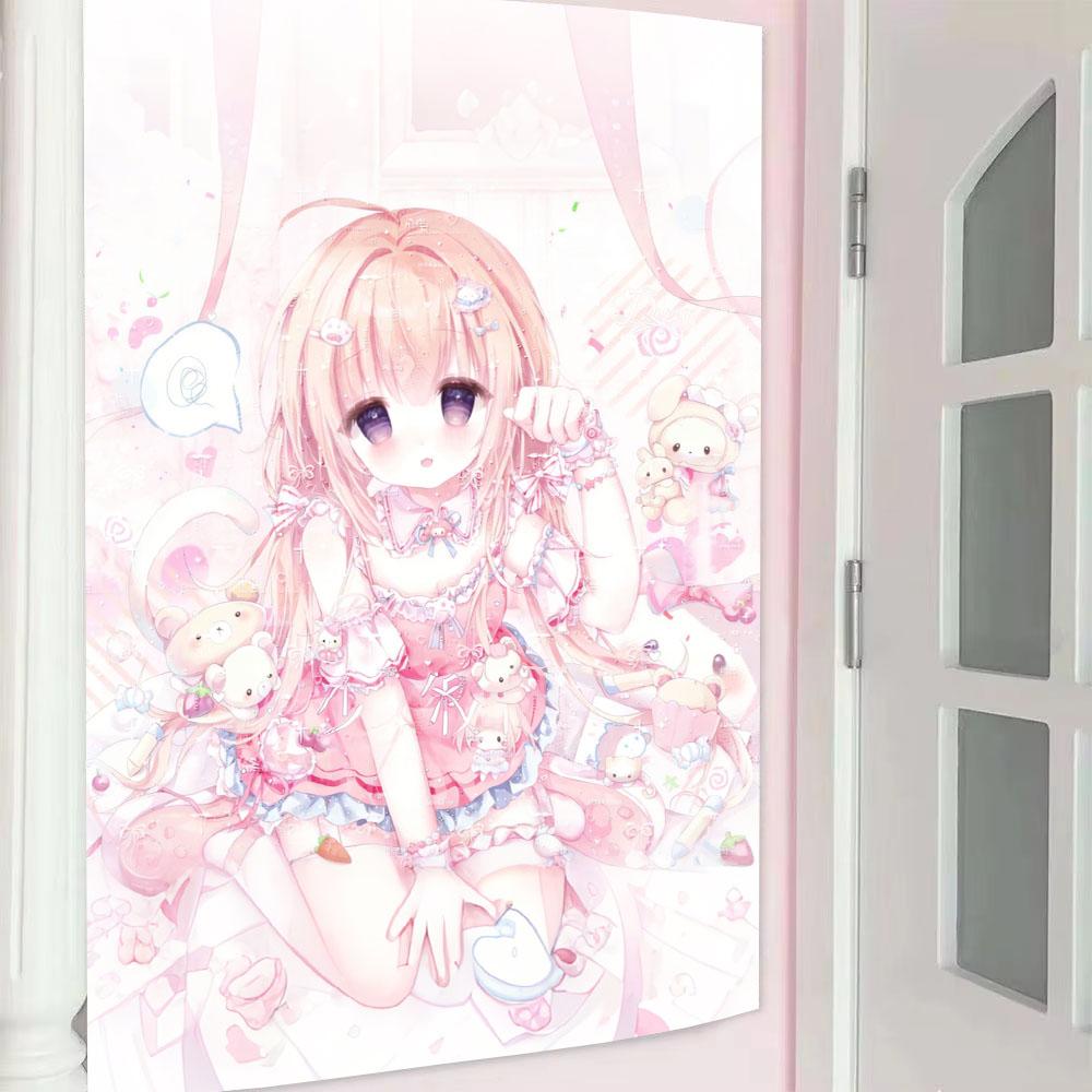 Ins Style Anime Cute Maid Tapestry Lolita Pink Series Wall Hanging Kawaii Room Aesthetic Background Cloth 74x94cm(29x37in)
Ins Style Anime Cute Maid Tapestry Lolita Pink Series Wall Hanging Kawaii Room Aesthetic Background Cloth 74x94cm(29x37in)