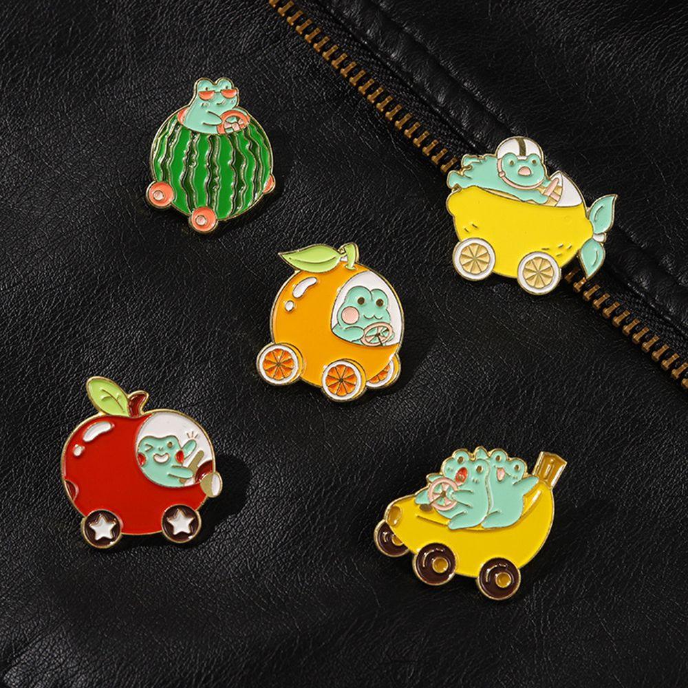 Clothing Bags Jackets Men Women Cartoon Cute Frog Fruit Cars Badge Clasp Brooch Enamel Lapel Pin
Clothing Bags Jackets Men Women Cartoon Cute Frog Fruit Cars Badge Clasp Brooch Enamel Lapel Pin