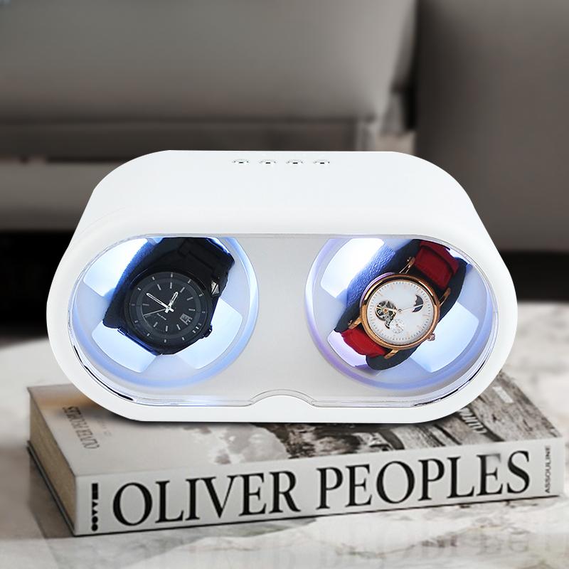 Rechargeable Watch Winders Automatic Rotating Mechanical Watches Winding Device Home Desktop Men Wrist Watch Organizer Boxes білий
Rechargeable Watch Winders Automatic Rotating Mechanical Watches Winding Device Home Desktop Men Wrist Watch Organizer Boxes білий