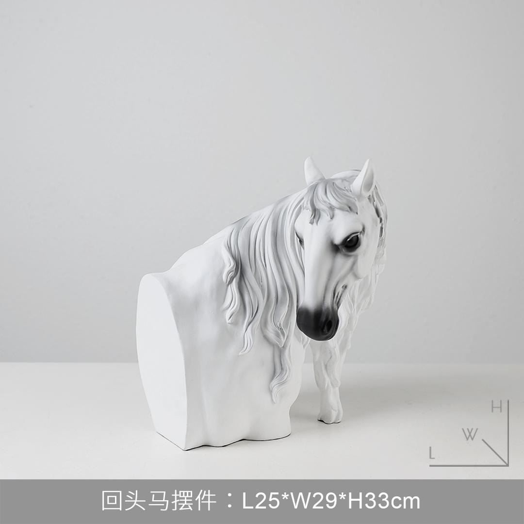 Home Decoration New Chinese Horse Head Sculptures and Figurines Living Room Decoration Large Crafts Statue Art Home Accessories
Home Decoration New Chinese Horse Head Sculptures and Figurines Living Room Decoration Large Crafts Statue Art Home Accessories