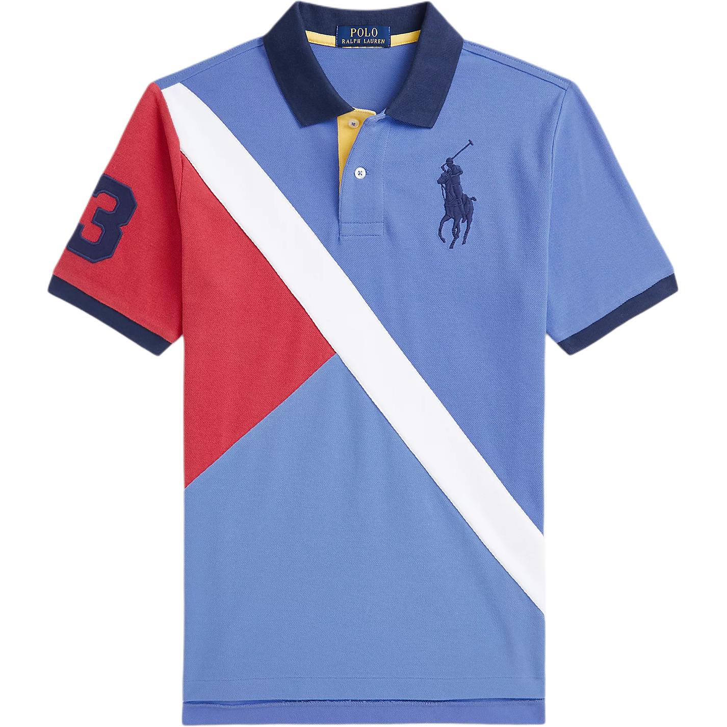 Детская футболка-поло с цветными блоками и полосками с коротким рукавом Polo Ralph Lauren Детская одежда 323964080-001 L
Детская футболка-поло с цветными блоками и полосками с коротким рукавом Polo Ralph Lauren Детская одежда 323964080-001 L