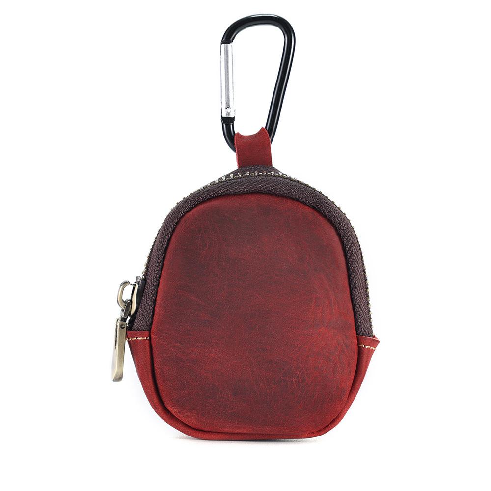 Портмоне унисекс из натуральной кожи ручной работы, портативный карман для денег с металлическим крючком, сумка для хранения кошелька в стиле ретро
Портмоне унисекс из натуральной кожи ручной работы, портативный карман для денег с металлическим крючком, сумка для хранения кошелька в стиле ретро