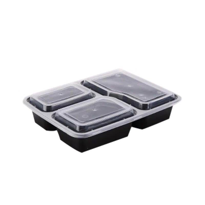 Disposable 3-Compartment Plastic Food Container
Disposable 3-Compartment Plastic Food Container