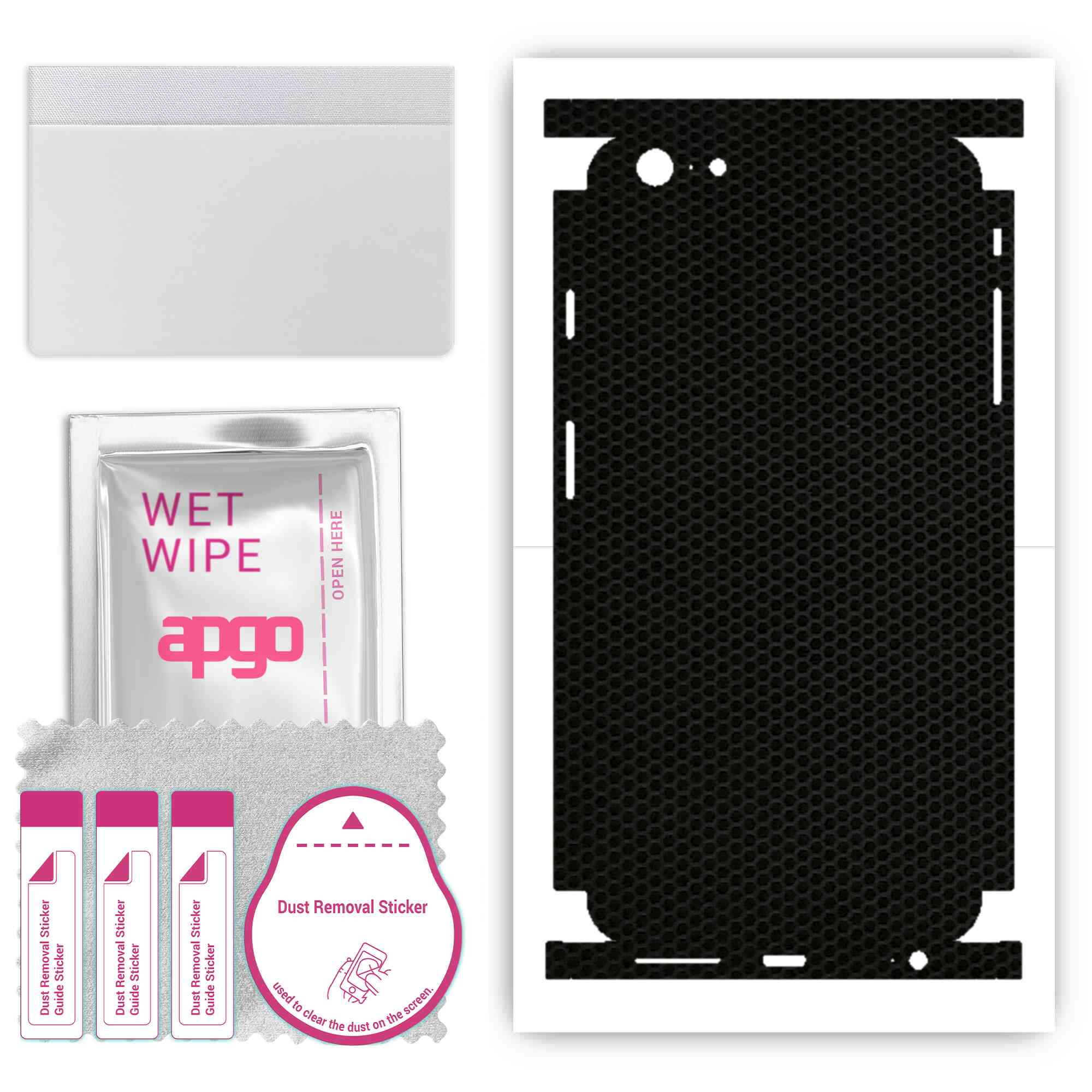 Apgo Protective Skin Sticker for the back+sides compatible with Apple iPhone 6 Plus, Full Wrap Film, Foil, Vinyl - Pattern Matrix
Apgo Protective Skin Sticker for the back+sides compatible with Apple iPhone 6 Plus, Full Wrap Film, Foil, Vinyl - Pattern Matrix