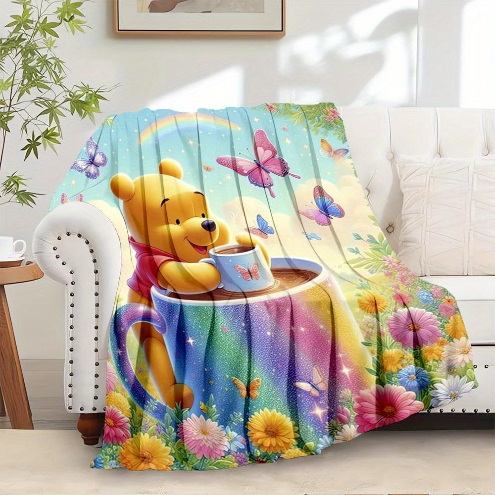 1pc flannel winnie the pooh butterfly rainbow floral bedding throw blanket sofa cover gift home decoration plush adult throw blanket. c256 130x150cm
1pc flannel winnie the pooh butterfly rainbow floral bedding throw blanket sofa cover gift home decoration plush adult throw blanket. c256 130x150cm