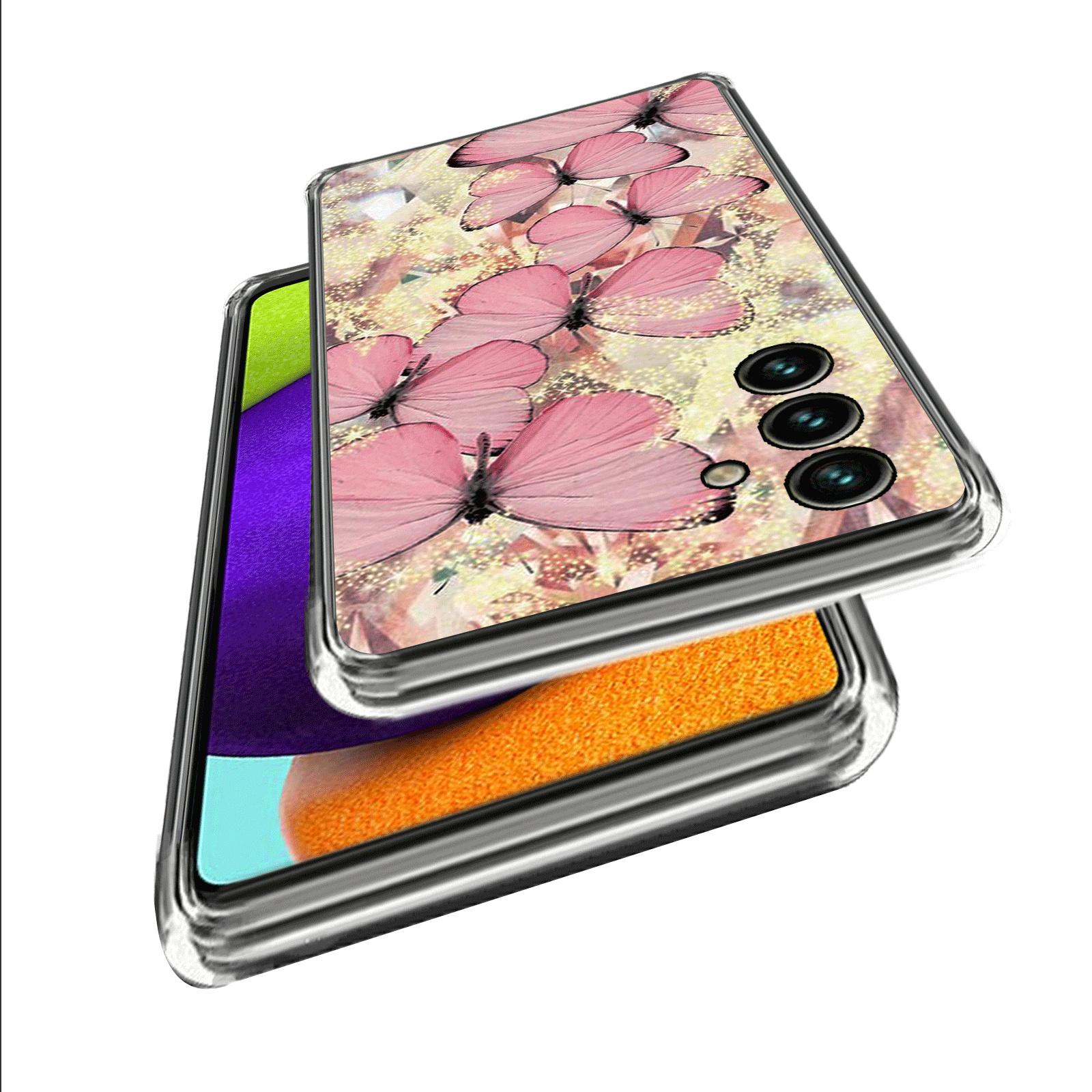 For Samsung Galaxy A54 5G Shockproof Phone Case Pattern Printing IMD TPU Cover Pink Butterflies
For Samsung Galaxy A54 5G Shockproof Phone Case Pattern Printing IMD TPU Cover Pink Butterflies