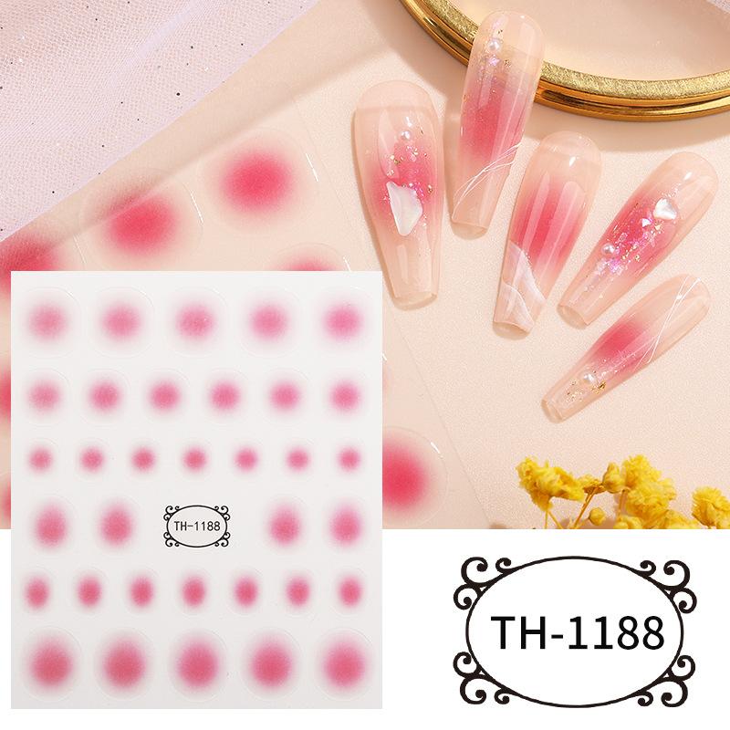 Blush Nail Art Sticker DIY Pink Polka Dot Nail Art Decal Nail Accessories TH-1188
Blush Nail Art Sticker DIY Pink Polka Dot Nail Art Decal Nail Accessories TH-1188