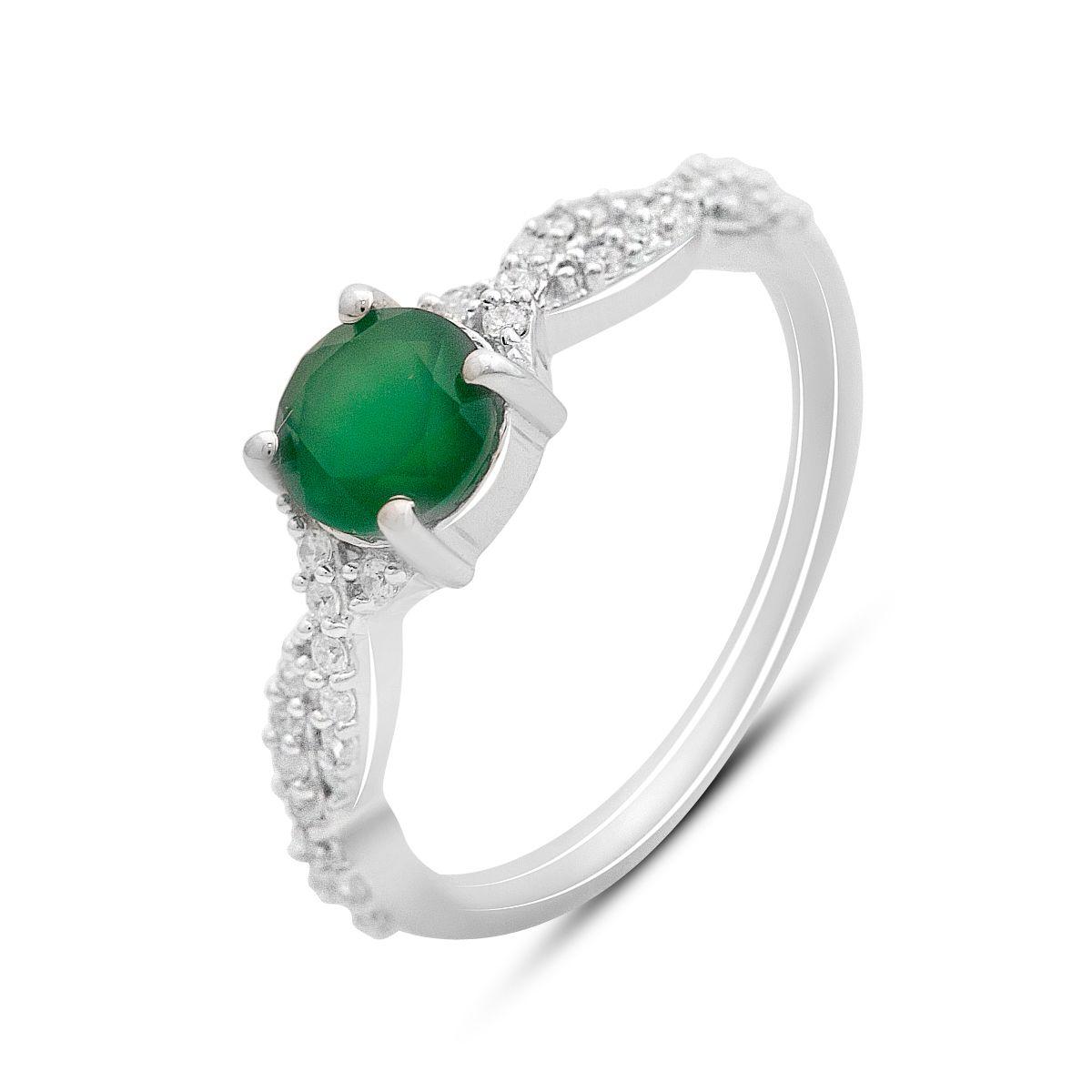 Silver ring with natural agate 1.087ct, product weight 2.14 g (2170945) 16.5 смарагдовий
Silver ring with natural agate 1.087ct, product weight 2.14 g (2170945) 16.5 смарагдовий
