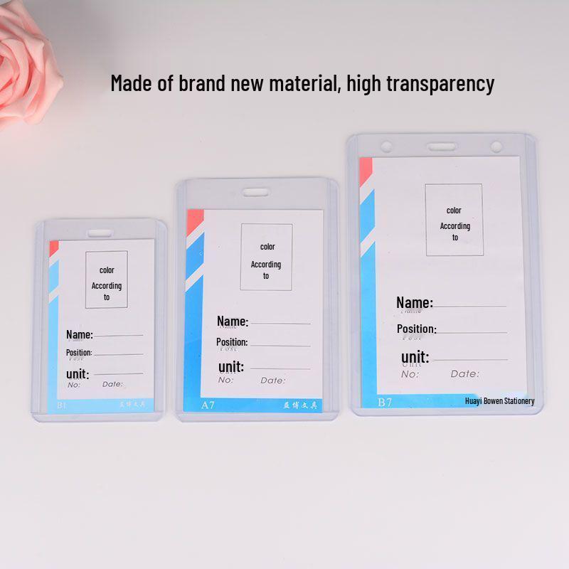 Прозрачный жесткий пластиковый карман для карточки со шнурком для путешествий, студенческого билета, бейджа и рабочего удостоверения B1 vertical no lanyard
Прозрачный жесткий пластиковый карман для карточки со шнурком для путешествий, студенческого билета, бейджа и рабочего удостоверения B1 vertical no lanyard