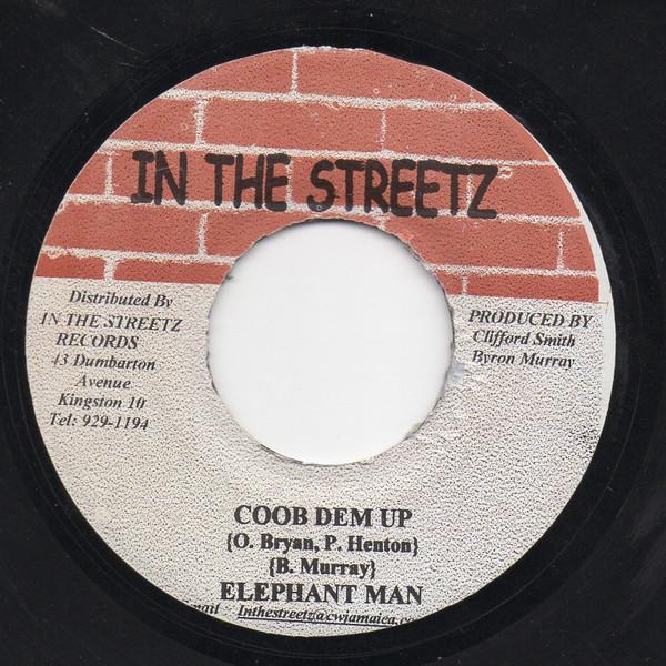 7inch Record ELEPHANT MAN - Coob Dem Up NONE In The Streetz Jamaica Reggae, Ska & Dub Used
7inch Record ELEPHANT MAN - Coob Dem Up NONE In The Streetz Jamaica Reggae, Ska & Dub Used