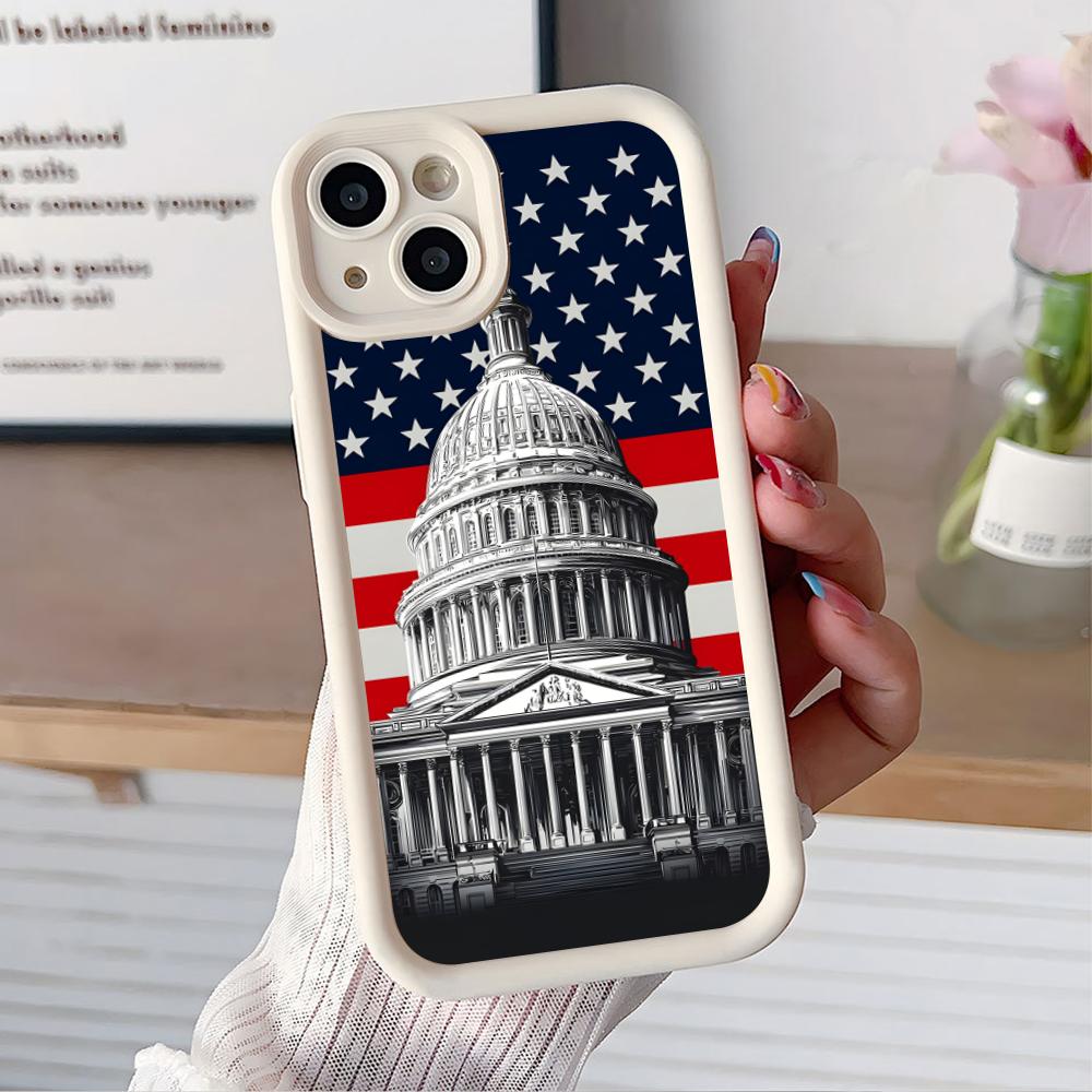 USA America Flag Thicken TPU Mobile Phone Case for iPhone 17 16 15 14 13 12 11 Air Pro Max Plus Colorful Cover iPhone 11 Pro
USA America Flag Thicken TPU Mobile Phone Case for iPhone 17 16 15 14 13 12 11 Air Pro Max Plus Colorful Cover iPhone 11 Pro