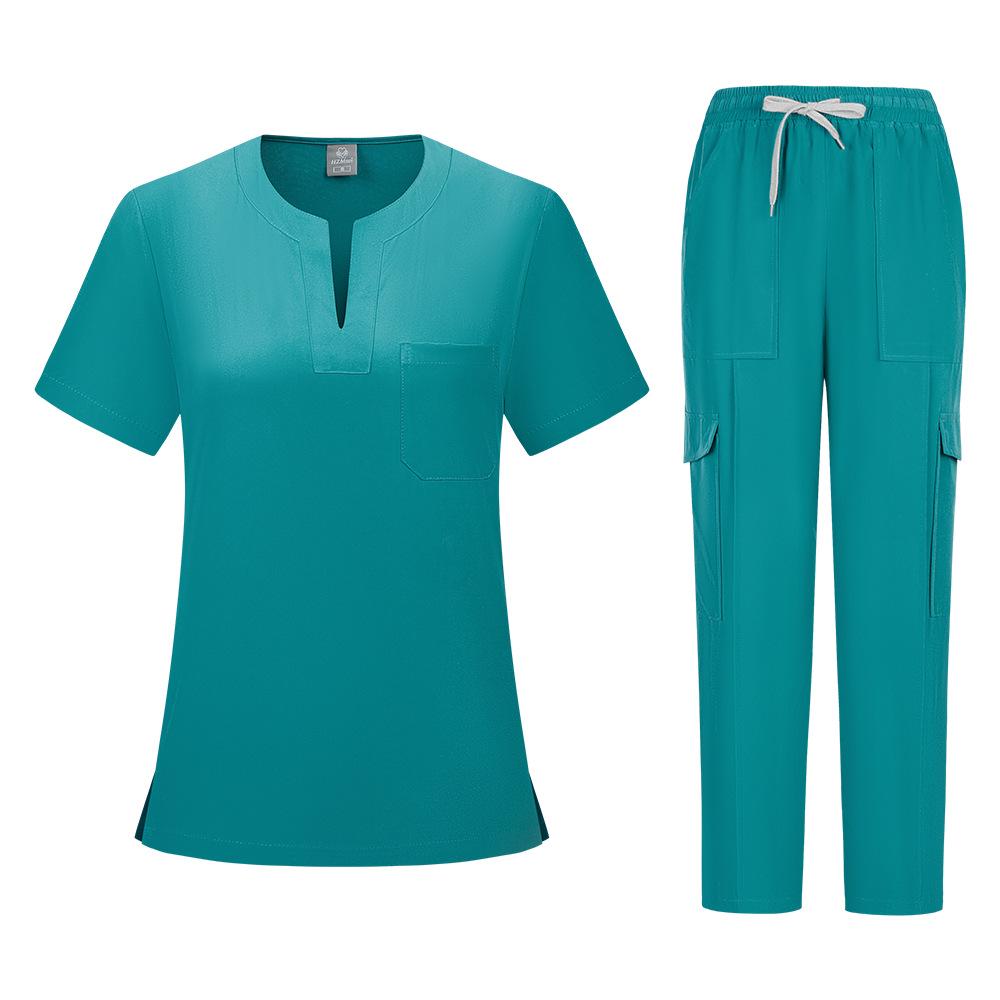 Women s V-Neck Nurse Scrub Suit - Casual Top & Pants Set Workwear XL
Women s V-Neck Nurse Scrub Suit - Casual Top & Pants Set Workwear XL