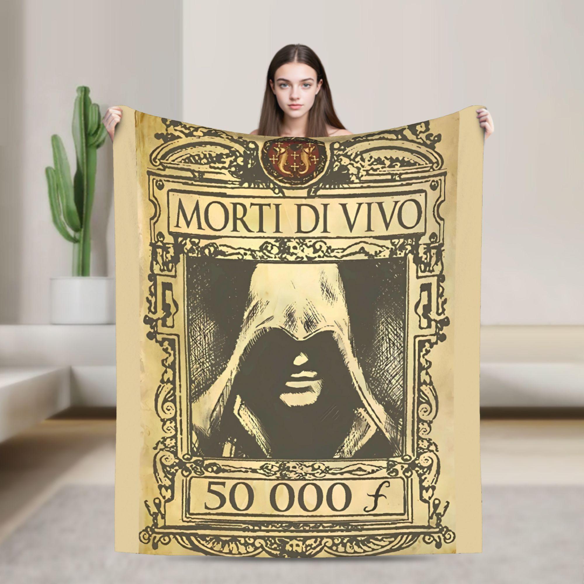 A-Assassins Game C-Creeds Fashion Flannel Blanket Warm Soft Bedding Throws for Home Decor Airplane Bedspread Sofa Bed Cover 75x90cm
A-Assassins Game C-Creeds Fashion Flannel Blanket Warm Soft Bedding Throws for Home Decor Airplane Bedspread Sofa Bed Cover 75x90cm