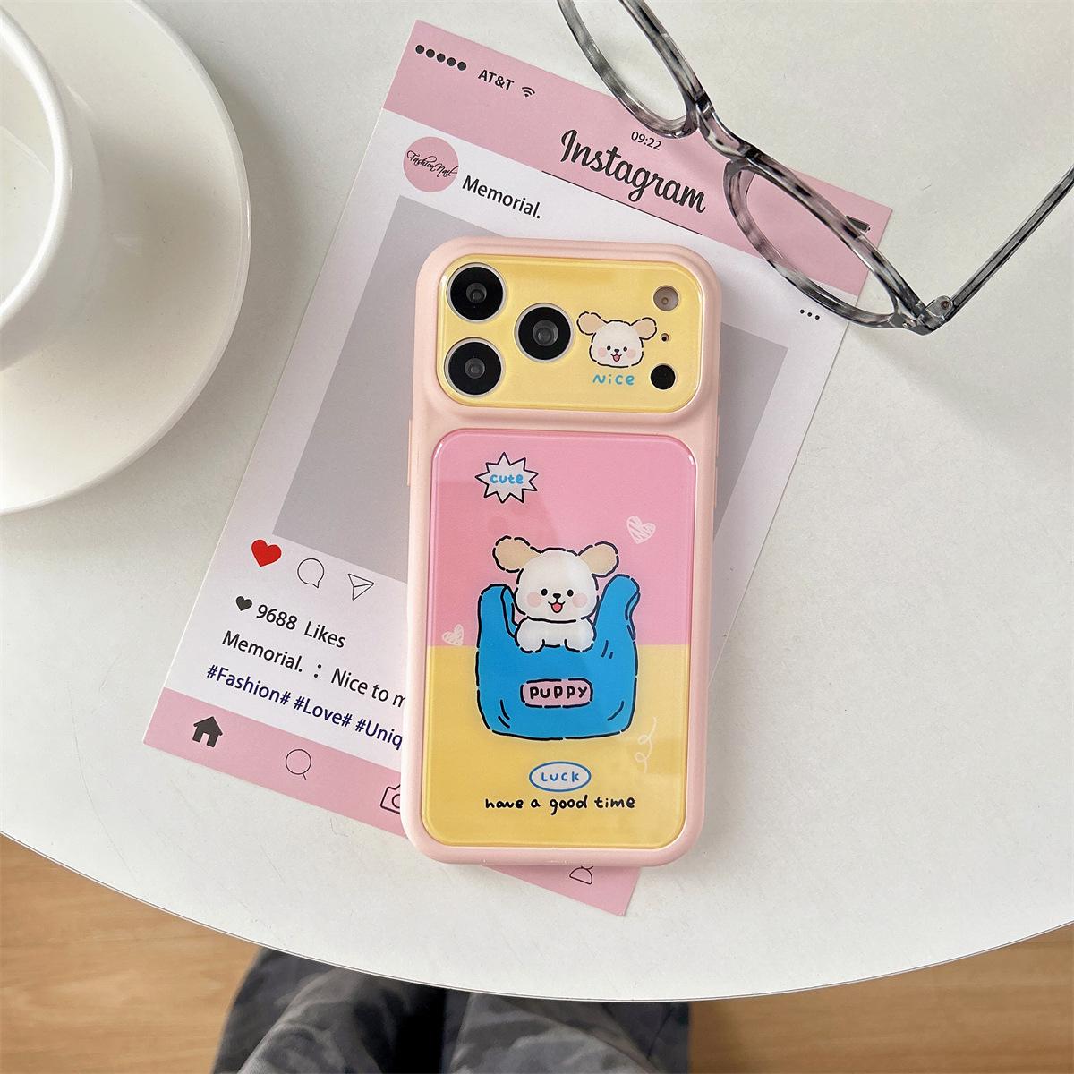 Cartoon Love Heart Bear Phone Case for iPhone 17/16 PROMAX - Cute, Drop-Proof, with Large Window iPhone 16 Pro Max
Cartoon Love Heart Bear Phone Case for iPhone 17/16 PROMAX - Cute, Drop-Proof, with Large Window iPhone 16 Pro Max