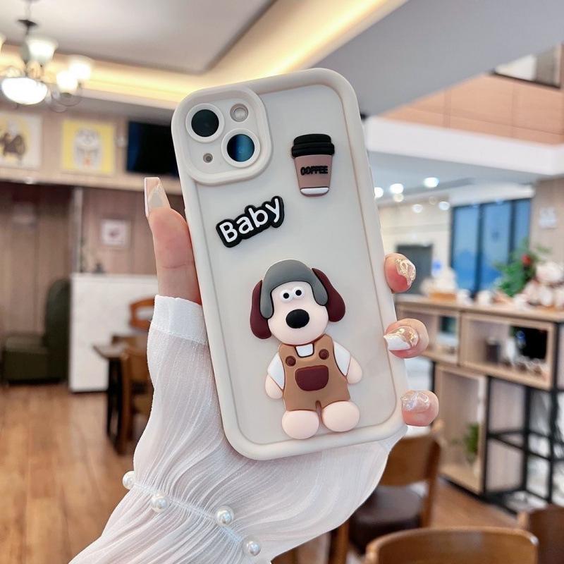 Coffee Master Dog iPhone 14/15 3D Cartoon Silicone Case, Internet Celebrity Hot Seller 17
Coffee Master Dog iPhone 14/15 3D Cartoon Silicone Case, Internet Celebrity Hot Seller 17