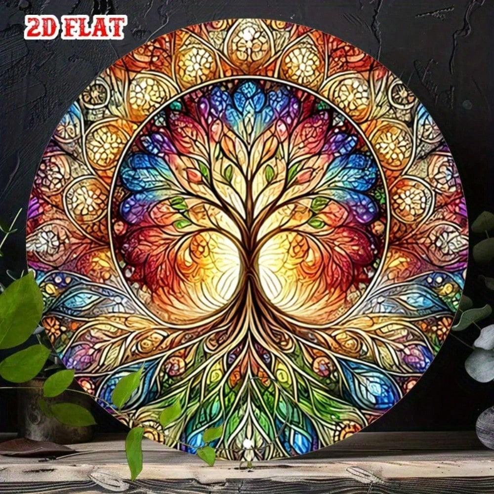 Metal Tin Sign Tree of Life Wall Art, 7.87x7.87 Inch Modern Rustic Decor for Home Garden 20x20 різнокольоровий
Metal Tin Sign Tree of Life Wall Art, 7.87x7.87 Inch Modern Rustic Decor for Home Garden 20x20 різнокольоровий