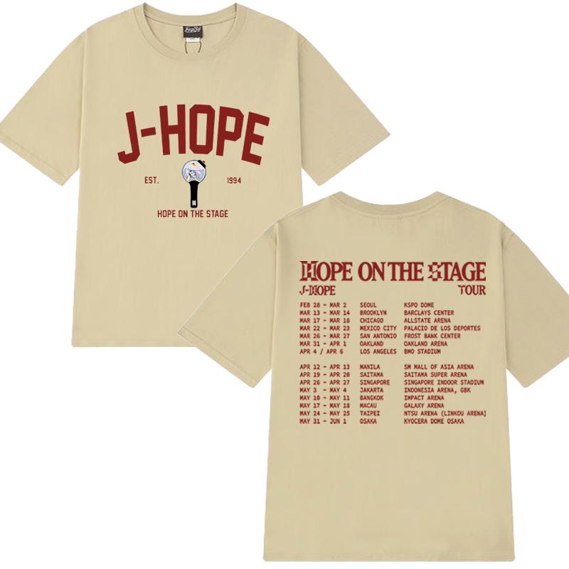 Футболка с принтом Kpop J-Hope Hope On The Stage Tour Setlist 2025 года для мужчин и женщин, модные футболки Y2k с коротким рукавом, унисекс, хлопковые топы M песочный
Футболка с принтом Kpop J-Hope Hope On The Stage Tour Setlist 2025 года для мужчин и женщин, модные футболки Y2k с коротким рукавом, унисекс, хлопковые топы M песочный