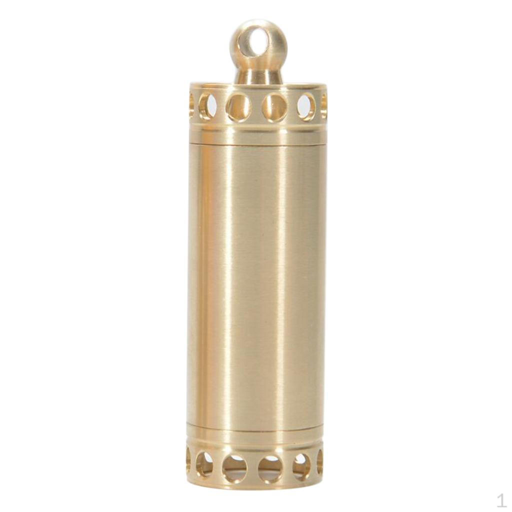 Brass Waterproof Holder Box Case Fob Bottle L
Brass Waterproof Holder Box Case Fob Bottle L