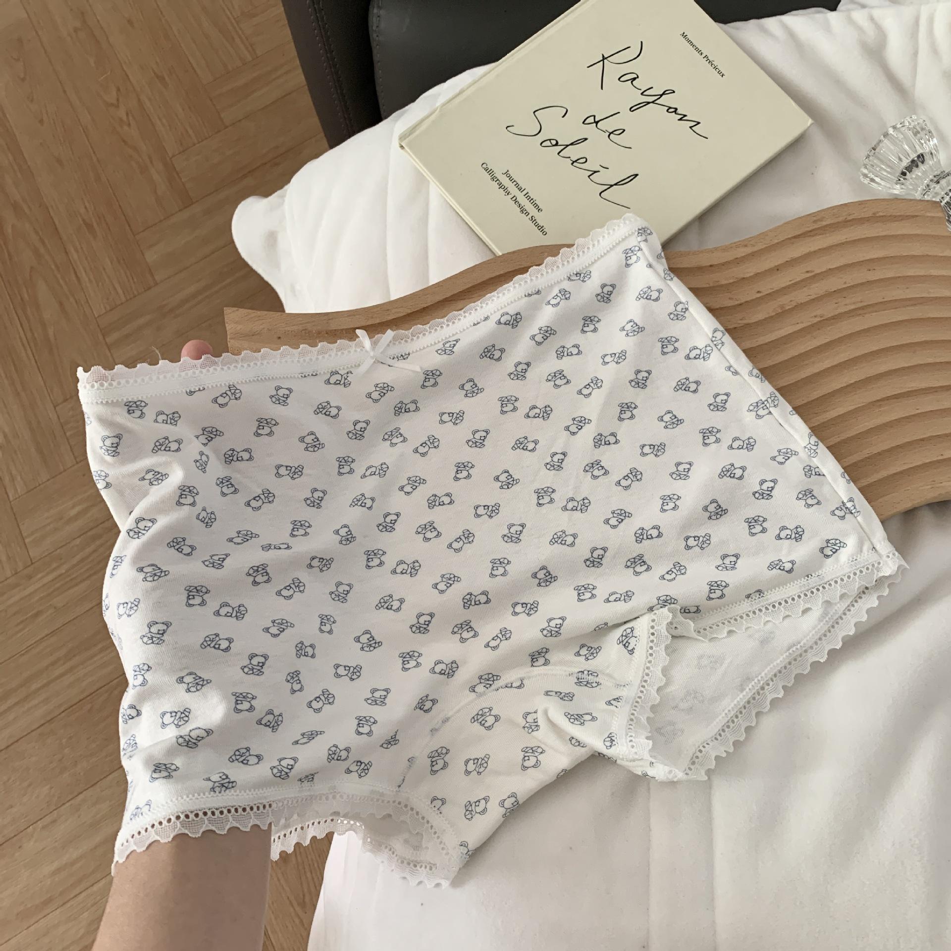 Женское весенне-осеннее милое мультяшное нижнее белье с высокой посадкой из хлопка с ластовицей, плоский угол XL синий/белый
Женское весенне-осеннее милое мультяшное нижнее белье с высокой посадкой из хлопка с ластовицей, плоский угол XL синий/белый