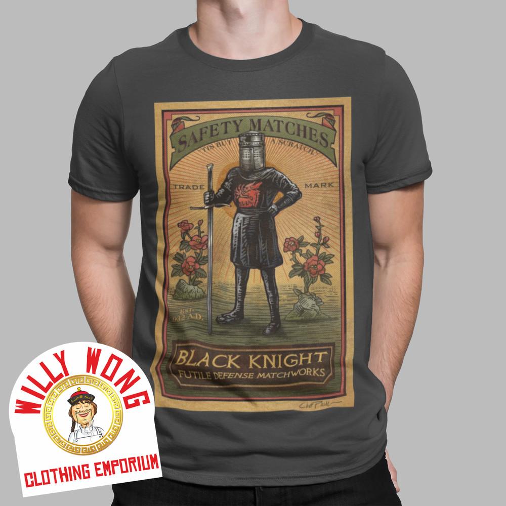 Black Knight Monty Python T-Shirt Retro Movie 70s 80s The Holy Grail Tee Gift Unisex T-Shirt XL
Black Knight Monty Python T-Shirt Retro Movie 70s 80s The Holy Grail Tee Gift Unisex T-Shirt XL