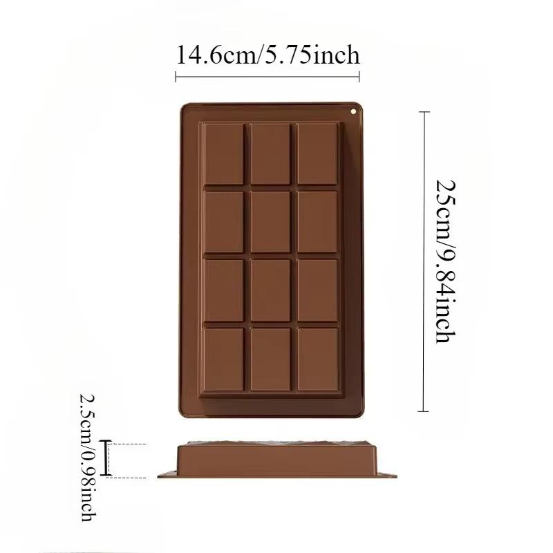 Dubai Chocolate Bar Molds Silicone Bars Break Apart Wax Melt Mould Easy Release Rectangle Durable For Protein Handmade Gift
Dubai Chocolate Bar Molds Silicone Bars Break Apart Wax Melt Mould Easy Release Rectangle Durable For Protein Handmade Gift