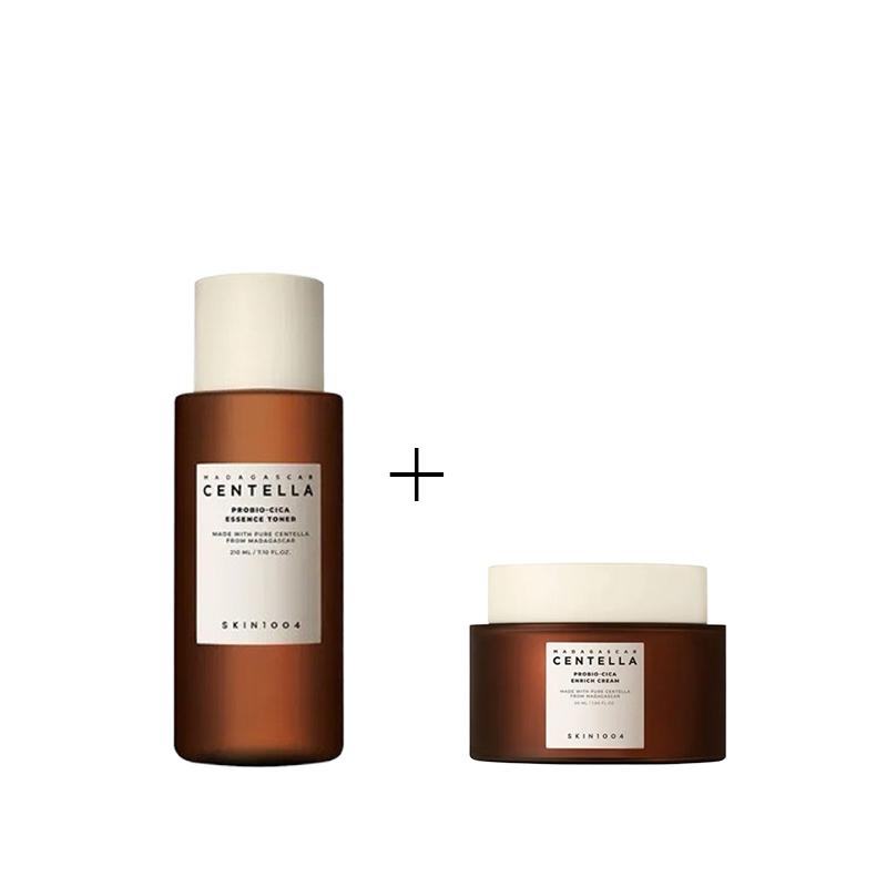 SKIN1004 Madagascar Centella Probio-Cica Collection Essence Toner / Eye Cream / Cream, наповнює шкіру вологою, забезпечує гладке покриття Toner +Cream
SKIN1004 Madagascar Centella Probio-Cica Collection Essence Toner / Eye Cream / Cream, наповнює шкіру вологою, забезпечує гладке покриття Toner +Cream