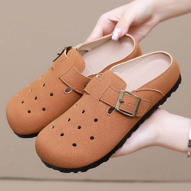 Baotou half slippers women s summer new comfortable casual shoes thick-soled outer wear soft-soled Birkenstocks one-pedal single shoes 36
Baotou half slippers women s summer new comfortable casual shoes thick-soled outer wear soft-soled Birkenstocks one-pedal single shoes 36