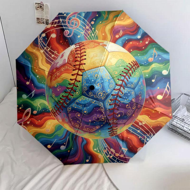 Rainbow ball, rose Pattern Pattern New Style Umbrella, 1 Piece Automatic Folding Umbrella, Portable Travel Umbrella, Outdoor Umbrella, Birthday Gift
Rainbow ball, rose Pattern Pattern New Style Umbrella, 1 Piece Automatic Folding Umbrella, Portable Travel Umbrella, Outdoor Umbrella, Birthday Gift