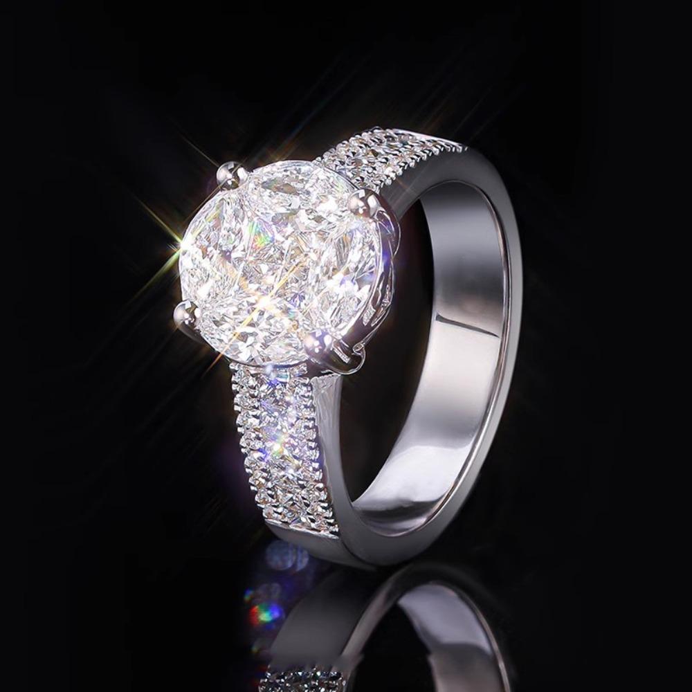Princess Square Simulated Diamond Ring for Women Full Pavé Bridal Wedding Band with Seamless Setting no. 6
Princess Square Simulated Diamond Ring for Women Full Pavé Bridal Wedding Band with Seamless Setting no. 6