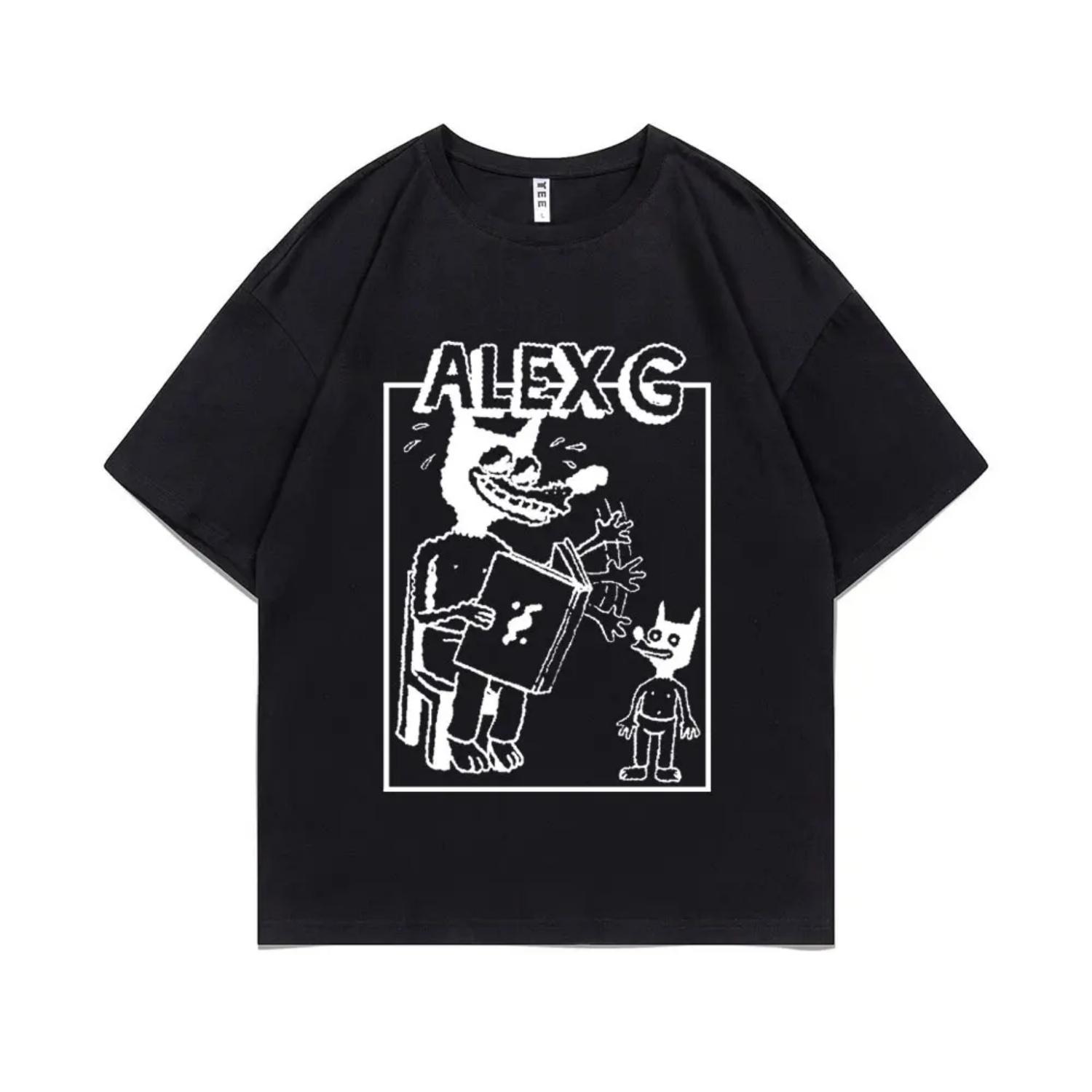 Funny Sandy Alex G Storytelling Logo Graphic Print Tshirt Summer Causal Pure Cotton T-shirt Male Fashion Vintage Tees S чёрный
Funny Sandy Alex G Storytelling Logo Graphic Print Tshirt Summer Causal Pure Cotton T-shirt Male Fashion Vintage Tees S чёрный