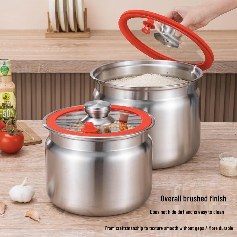 Jingchengwen Stainless Steel Sealed Storage Container
Jingchengwen Stainless Steel Sealed Storage Container