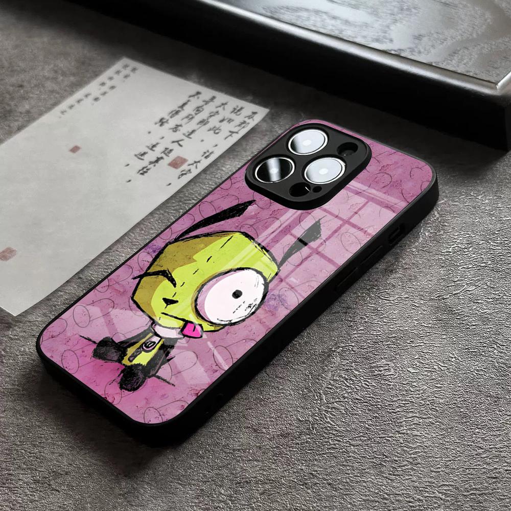 Comedy I-Invader Z-Zim Phone Case For IPhone 17 16 Pro Max 15 Plus 14 Pro 12 11 13 Mini X XR XS Max SE Glass Cover iPhone16Pro
Comedy I-Invader Z-Zim Phone Case For IPhone 17 16 Pro Max 15 Plus 14 Pro 12 11 13 Mini X XR XS Max SE Glass Cover iPhone16Pro