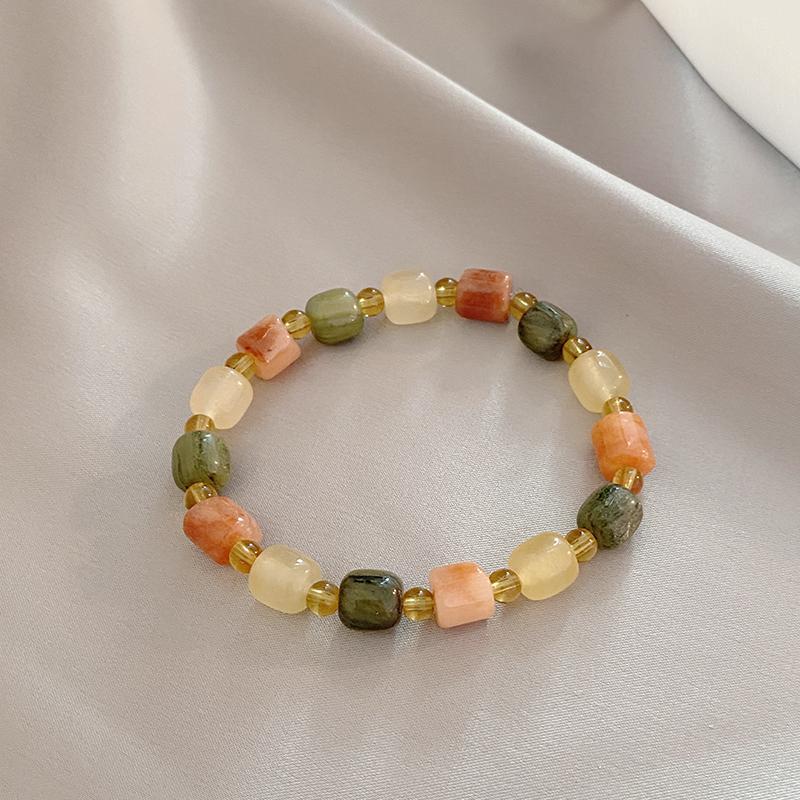 2026 New Colorful Natural Stone Artificial Tourmaline Bead String Charm Bracelets For Women s Transfer Bead Accessories Jewelry
2026 New Colorful Natural Stone Artificial Tourmaline Bead String Charm Bracelets For Women s Transfer Bead Accessories Jewelry