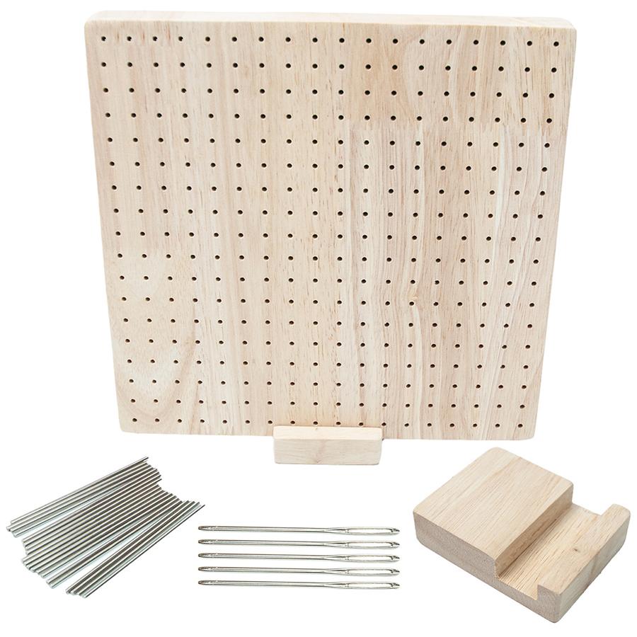 Handmade DIY Crochet Blocking Board with 20 Stainless Steel Pins Durable Yarn Knitting Tool for Granny Fiber Crafts Reusable JXB
Handmade DIY Crochet Blocking Board with 20 Stainless Steel Pins Durable Yarn Knitting Tool for Granny Fiber Crafts Reusable JXB