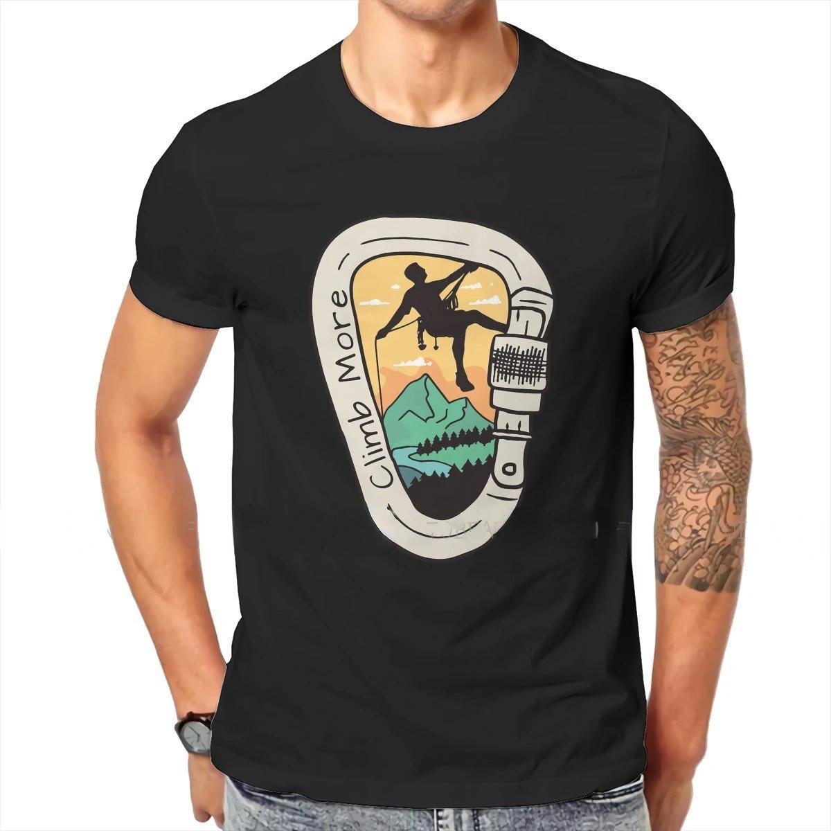 Climbing Mountaineering Adventure Motion Men Style Fabric Streetwear O Neck Modal T Shirts Fun CLIMB MORE Hipster TShirts S
Climbing Mountaineering Adventure Motion Men Style Fabric Streetwear O Neck Modal T Shirts Fun CLIMB MORE Hipster TShirts S