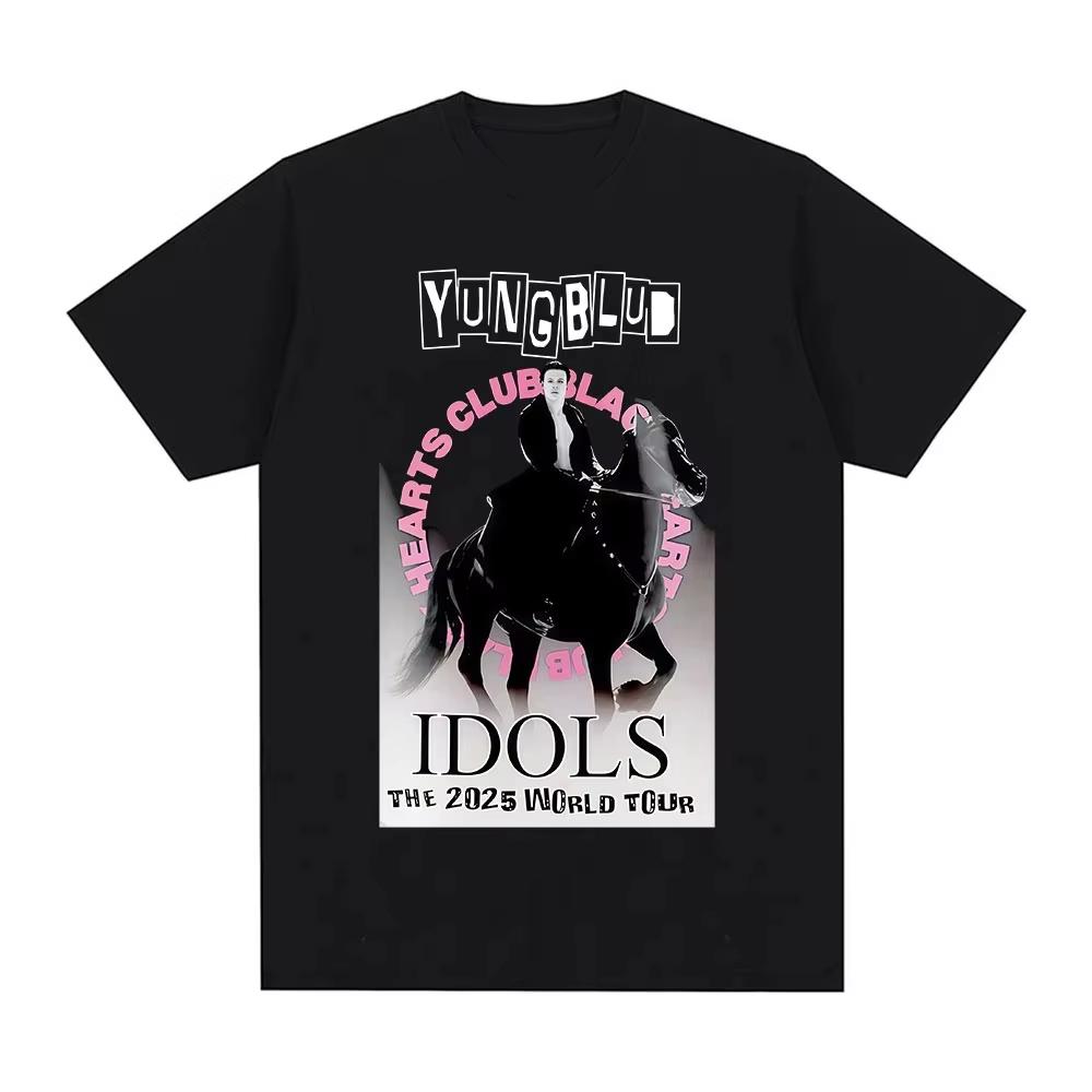 Yungblud IDOLS Merch TShirts Unisex Women Clothing Fashion Rock Street Short Sleeve T Shirt Summer Casual Cotton Tshirts 4XL
Yungblud IDOLS Merch TShirts Unisex Women Clothing Fashion Rock Street Short Sleeve T Shirt Summer Casual Cotton Tshirts 4XL